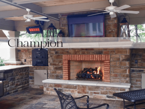 Champion Outdoor Kitchen & Card Room